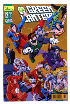 Green Lantern Comic (Dino) Nr. 2: Smaragdritter